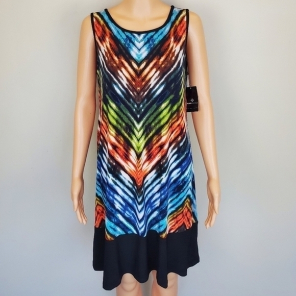 Ronni Nicole multi color Sleeveless dress size 10 - Picture 10 of 11